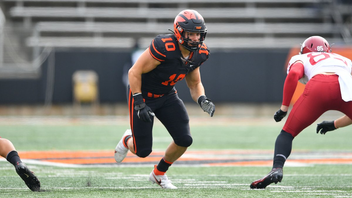 FCS Football Central (@the__bluebloods) on Twitter photo Top-5 FCS LB Defensive Grades in 2022 according to <a href="/PFF_College/">PFF College</a>:
1⃣ Liam Johnson; Princeton (92.8)
2⃣ Ben Schmiesing; Dayton (92.6)
3⃣ Bryce McCormick; Furman (91.2)
T-4⃣ Noah Martin; Samford (90.0)
T-4⃣ Ryan Saddler; Bryant (90.0)
📸: <a href="/PrincetonFTBL/">Princeton Football</a> Top-5 FCS LB Defensive Grades in 2022 according to <a href="/PFF_College/">PFF College</a>:
1⃣ Liam Johnson; Princeton (92.8)
2⃣ Ben Schmiesing; Dayton (92.6)
3⃣ Bryce McCormick; Furman (91.2)
T-4⃣ Noah Martin; Samford (90.0)
T-4⃣ Ryan Saddler; Bryant (90.0)
📸: <a href="/PrincetonFTBL/">Princeton Football</a>