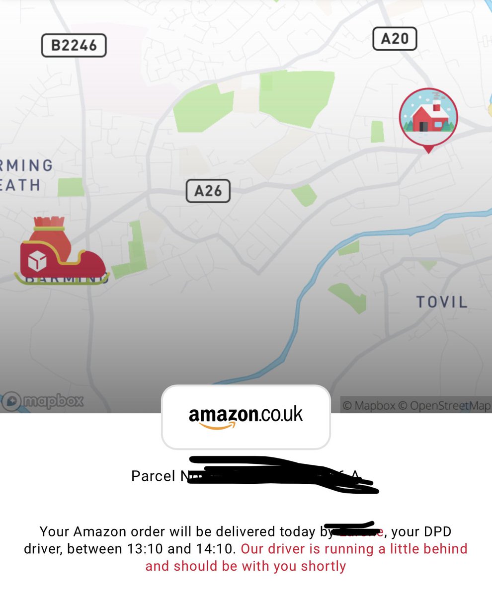MartinBird_'s tweet photo. Come on @DPDgroup_news this is absurd. This poor sod and his van has been past my home multiple times today and now your route algorithm has sent him off into the wildnerness!! So much for carbon footprint and I don’t think “running shortly behind” quite fits the bill.
#dpduk https://t.co/f9VyZ9ZLlk