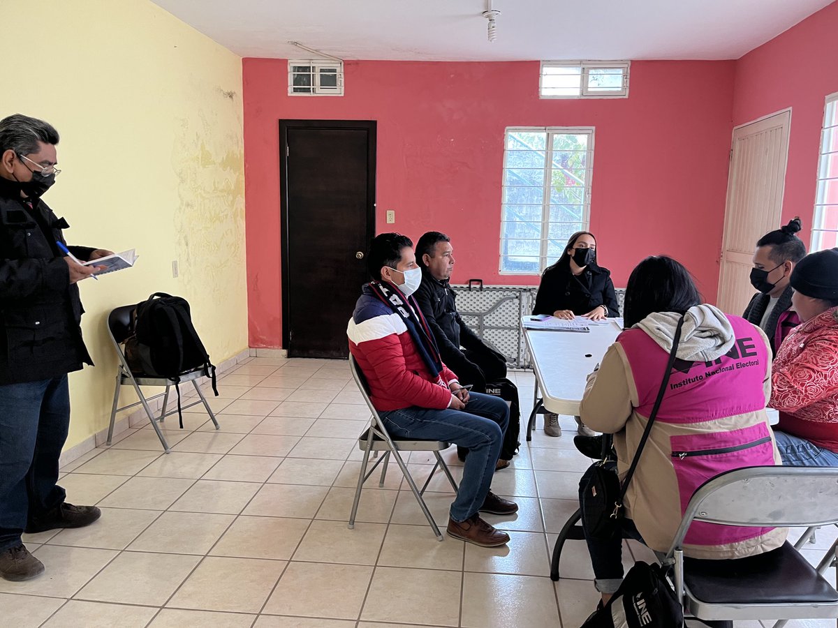 adrian_donato's tweet photo. Reunión de supervisión en la Oficina Municipal del @INEMexico en Soto La Marina, Tamaulipas; y verificación de la calidad de la capacitación a la ciudadanía sorteada.
La elección de senaduría va, ¡y va muy bien!🗳️🪪
#YoDefiendoAlINE #OrgulloSPEN https://t.co/CVDGRT0Tkd