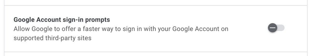 CubicleApril's tweet photo. discovered this preference today, and wish I had found earlier because wow is it annoying to be prompted to login to all sorts of random sites

https://t.co/JrC47q9IC8 https://t.co/DxiciJHO9Y