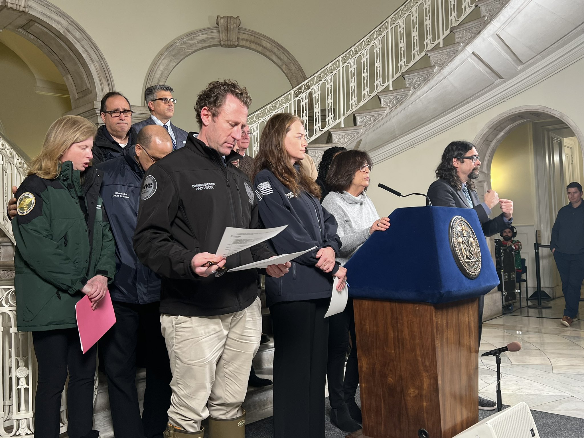 katie honan on Twitter "Mayor for today Lorraine Grillo ready to brief