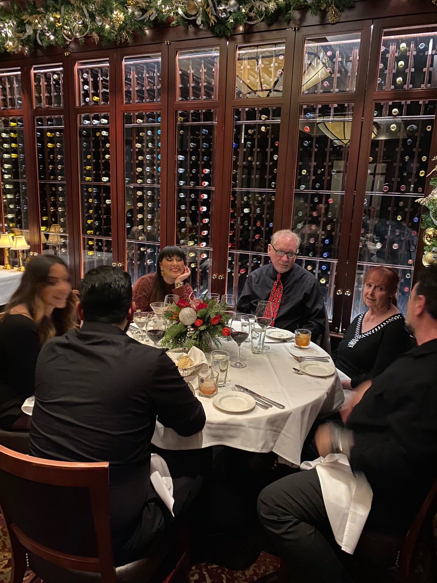 MerlinLLC's tweet photo. The #MerlinFamily celebrated the holiday season with a team party at Capital Grille this week. What could be better than good company, food and the holiday spirit? We wish you peace, joy and all the comforts of home this holiday season!
#Christmas #ChristmasEve #TheMerlinWay https://t.co/QZ6UZEY1ex