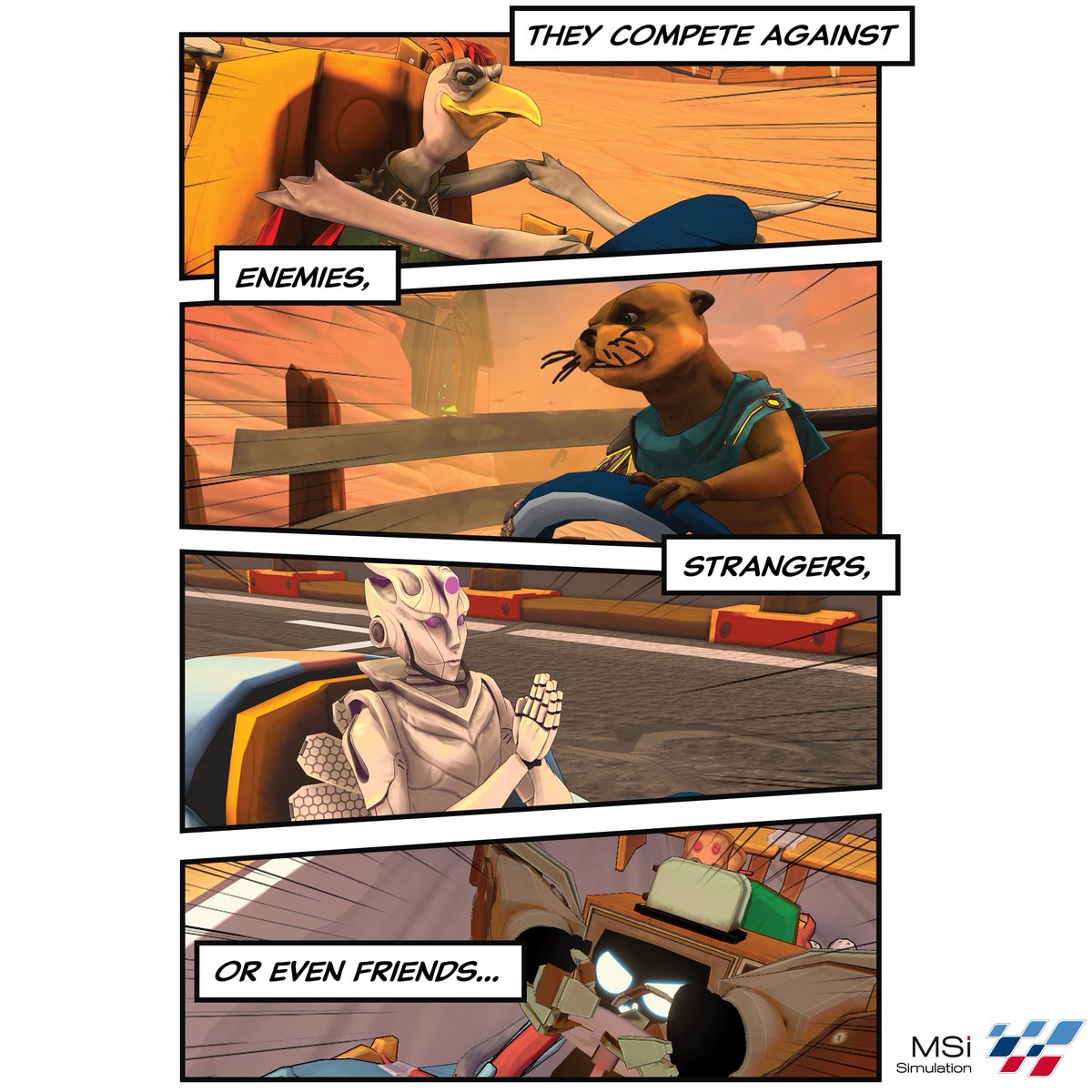 Christmas is just one day away!

We want your help to create new characters, do you have any ideas for our next characters? the possibilities are endless!

Follow this link to help us!

#unity3d #IndieDev #Kickstarter #UniverseGalacticRacing #Racing #IndieGame #Steam #Switch