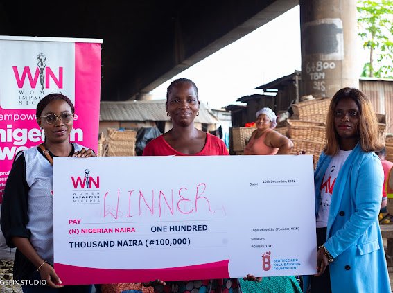 bakbfoundation's tweet photo. It’s that time of the year to uplift women!
This year’s Theme was #FundingForLocalArtisans and we have partnered with @womenimpactnig to donate #100,000 to 5 business owners. All things sold are locally sourced. #bakb #beatriceadokolabalogunfdn https://t.co/i6Zg1sKc8z