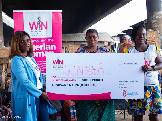 bakbfoundation's tweet photo. It’s that time of the year to uplift women!
This year’s Theme was #FundingForLocalArtisans and we have partnered with @womenimpactnig to donate #100,000 to 5 business owners. All things sold are locally sourced. #bakb #beatriceadokolabalogunfdn https://t.co/i6Zg1sKc8z