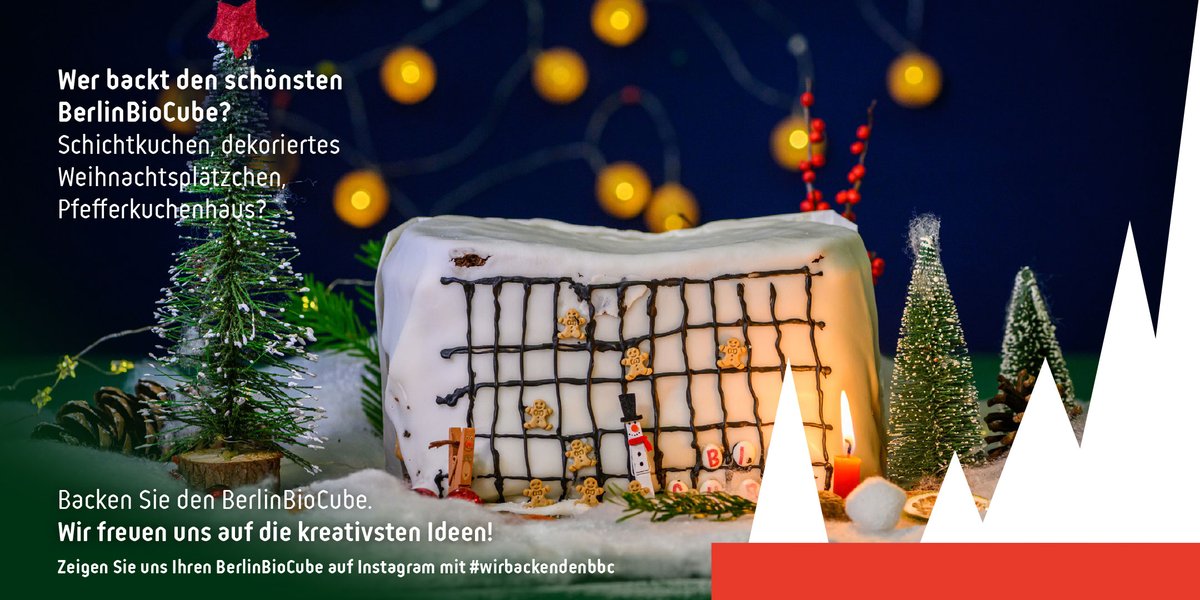 campusbuch's tweet photo. Wir wünschen ein frohes #Weihnachtsfest und ein Jahr voller Freude, Zuversicht und Gesundheit. In 2023 haben wir mit der Eröffnung des #BerlinBioCube|s Großes vor und freuen uns auf viele neue Gesichter in unserer Campusgemeinschaft @glaeserneslabor @MDC_Berlin @LeibnizFMP . https://t.co/MesCyHT5NK