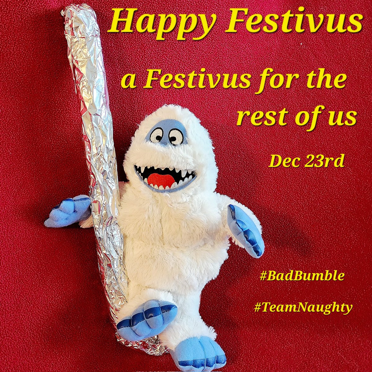 LeilaniMG's tweet photo. #IYKYK #BadBumble #TeamNaughty #advent https://t.co/nZVS6XwZQK