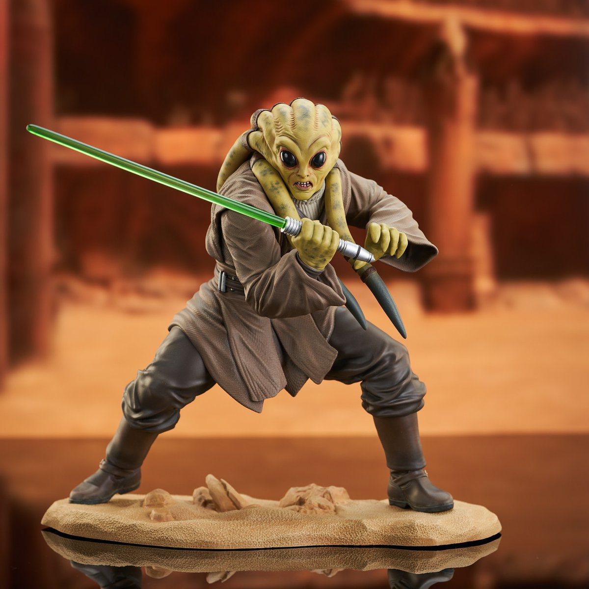 LBeskar's tweet photo. 🔴📦Nueva Estatua a escala 1:7 de "Kit Fisto" dentro de la línea "Premier Collection" de @GentleGiantLTD 
Tendrá una altura de 9", estará Limitada a 3.000 unidades y ya se puede reservar por $200 
Se comenzará a distribuir a partir de Otoño 2023🔴📦⬇️⬇️ https://t.co/mnzxTvgJOc