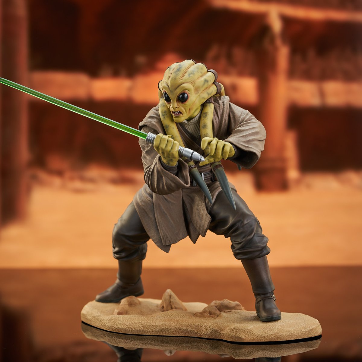 LBeskar's tweet photo. 🔴📦Nueva Estatua a escala 1:7 de "Kit Fisto" dentro de la línea "Premier Collection" de @GentleGiantLTD 
Tendrá una altura de 9", estará Limitada a 3.000 unidades y ya se puede reservar por $200 
Se comenzará a distribuir a partir de Otoño 2023🔴📦⬇️⬇️ https://t.co/mnzxTvgJOc