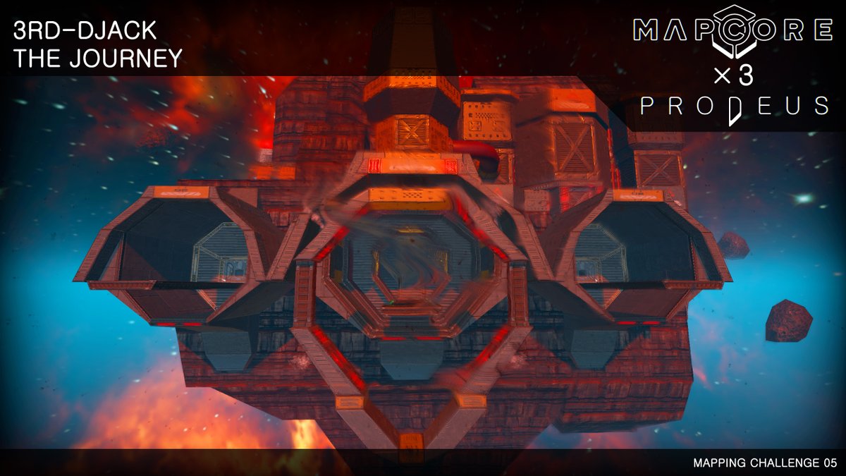 🏆 Congrats to the winners of Mapcore X3 Prodeus! 🏆 

1st : Slice and Crush by: Thomacle
2nd : Thrall by: BunnyMauler
3rd : The Journey by: DJack 

#prodeus #leveldesign  
<a href="/Mapcore/">Mapcore</a>