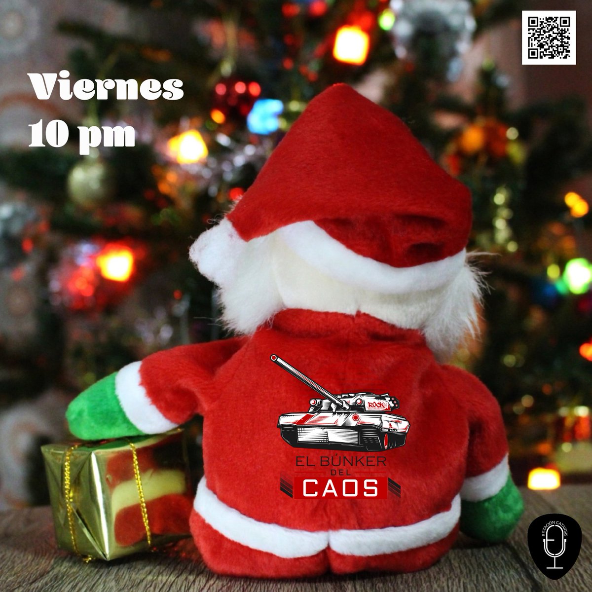 elbunkerdelcaos's tweet photo. 🎄Los pastores a Belén corren presurosos…pero al Búnker del Caos navideño 🎅🏻. Esta noche por Estación Catarsis. ¡#SacaElRock! 🎸 » https://t.co/pR47d1bJRl | #LiberaTuMente https://t.co/n1wAyBCmwI