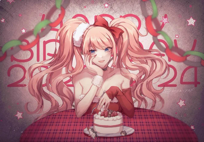 お誕生日とフル解禁おめでとう#江ノ島盾子誕生祭2022 #江ノ島盾子生誕祭2022#ダンガンロンパ 