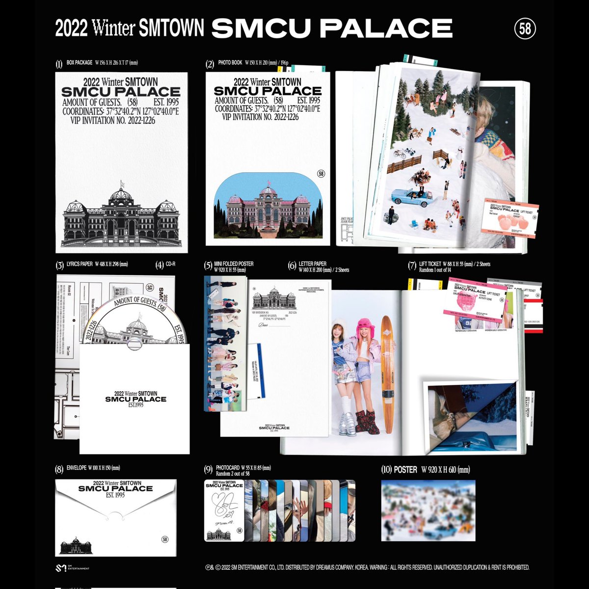 EienStoreCL's tweet photo. [CL 🇨🇱 Pre-order] 📀2022 SMCU: Palace

🌸Valores:

Membership ver: $6.500 
Palace ver SMCU: $20.000
Palace versión grupos: $11.500
Portrait ver: $14.000

🌻Fechas: 23/12 ~ 25/12

Form: https://t.co/wLPhP0q58l

#Aespa #redvelvet #exo #SHINee #NCT #NCTDream #smtown #WayV #nct127 https://t.co/KWICdxiNz6