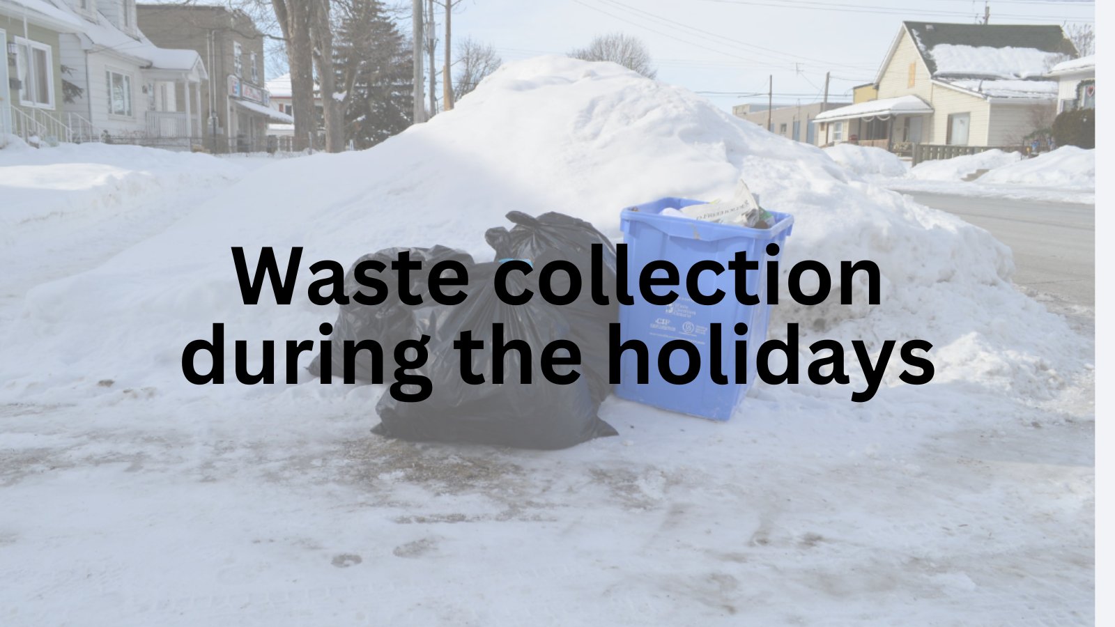 City of Cornwall on Twitter "Please note — there won't be any delays