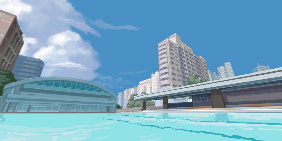 polyxis's tweet image. Summer in the pool☀️🌴🧊

youtu.be/O7dyL9wvekM

↑360度VRパノラマドローイング
/360 degree panoroma drawing

#oringinal #digitaldrawing #illustration #animeart #digitalart #anime