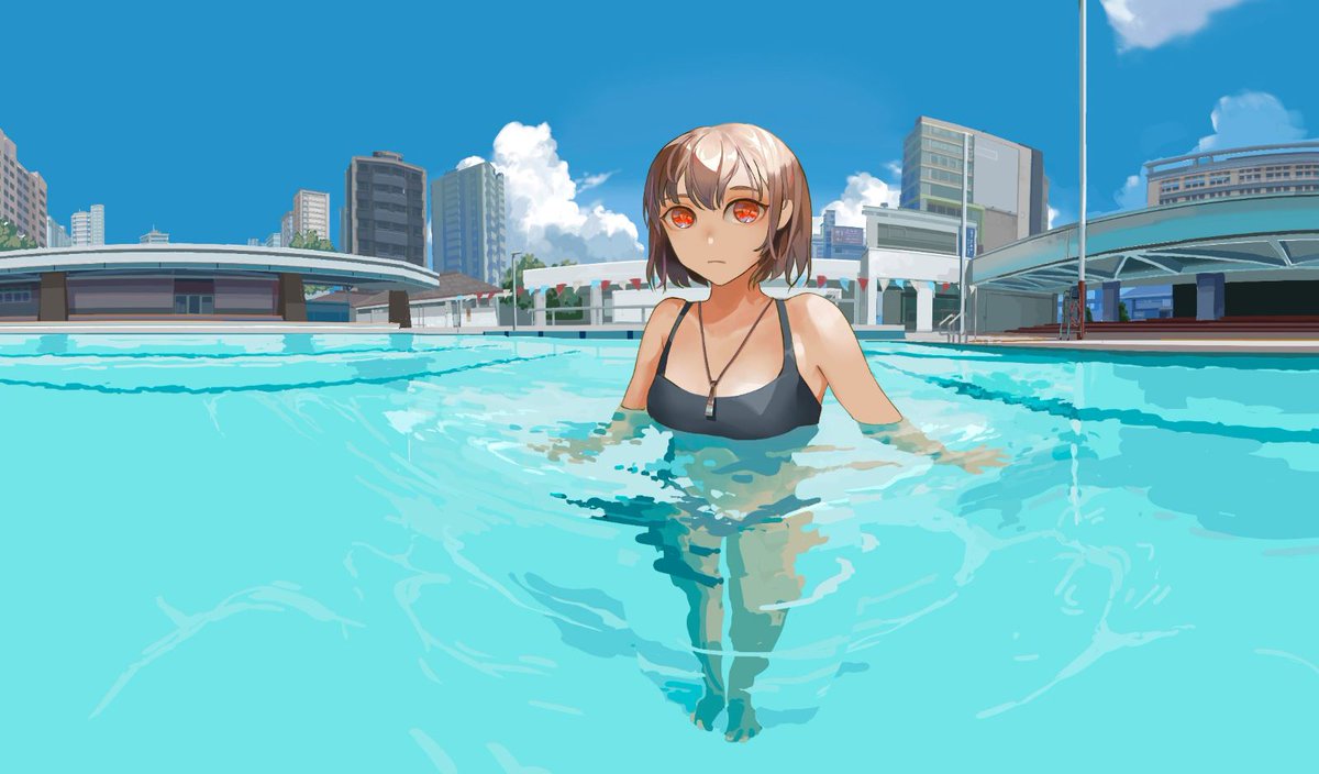 polyxis's tweet image. Summer in the pool☀️🌴🧊

youtu.be/O7dyL9wvekM

↑360度VRパノラマドローイング
/360 degree panoroma drawing

#oringinal #digitaldrawing #illustration #animeart #digitalart #anime