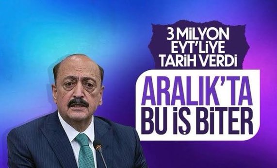 Sözünüz’de
Dururmusunuz
 #TürkiyeEYTyiSoruyor