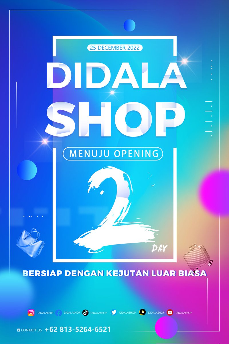 Didalashop's tweet photo. ⚠️⚠️⚠️ DIDALASHOP ⚠️⚠��⚠️
Halo guys , sebentar lagi akan opening aplikasi DIDALASHOP 🥰🥰
Yukk ajak teman-teman mu untuk berpartisipasi Misteri Box 💙💙💙 https://t.co/Cy5Lwn9WTm