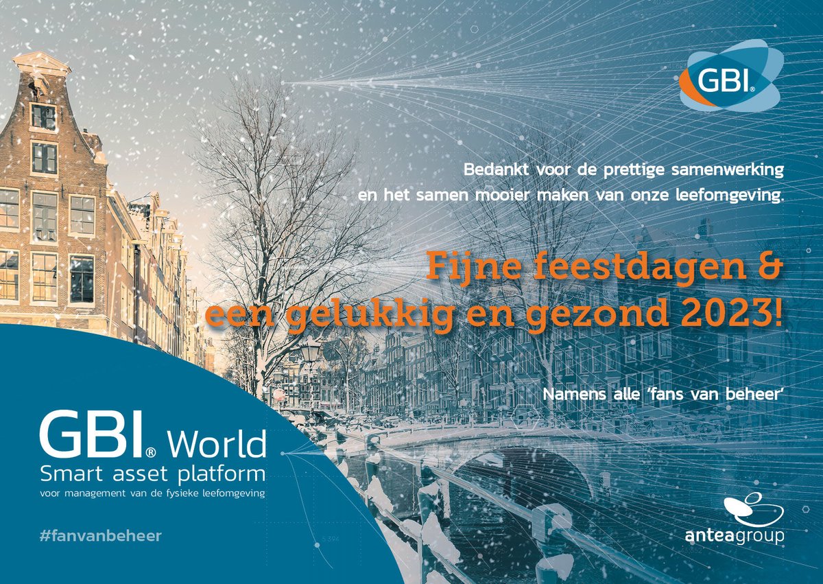 Fijne feestdagen voor iedereen #fanvanbeheer