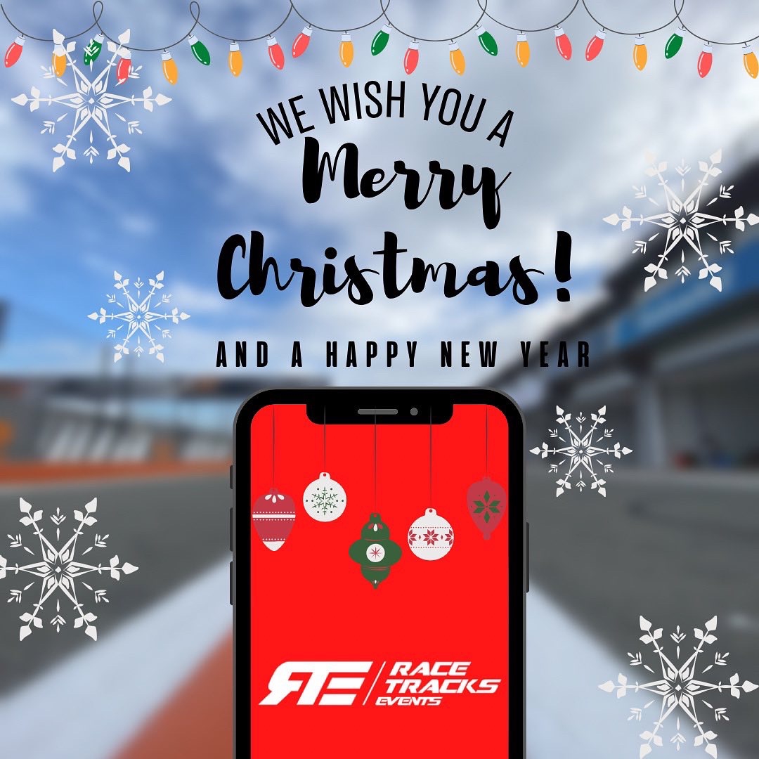 RaceTrackEvents's tweet image. We wish you a merry Christmas and a happy new year 2023 which is going to be very special to us and full of surprises to you. Enjoy!

#rte #events #app #trackdays #christmas #racetracksevents