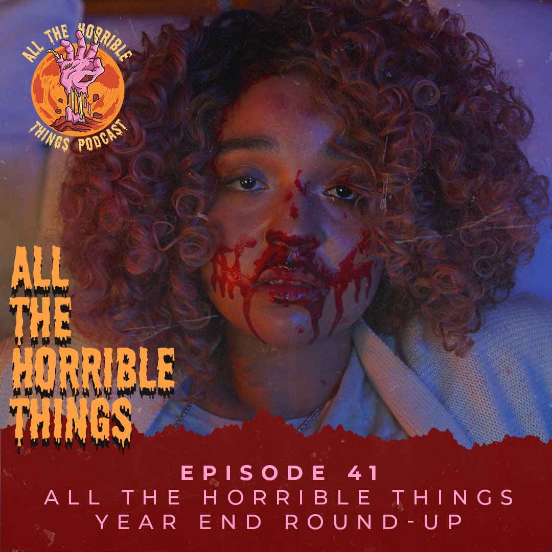 AllHorrible's tweet photo. 🎧 https://t.co/SWuLVkEwOi

Episode 41 of All the Horrible Things: Year End Rawround-Up has Enan and Chris dishing the best #horror 2022 had to offer.

#podcasting #podcast #horrorpodcast 
#horrormovies #horrormovie https://t.co/yEjO8upyfA