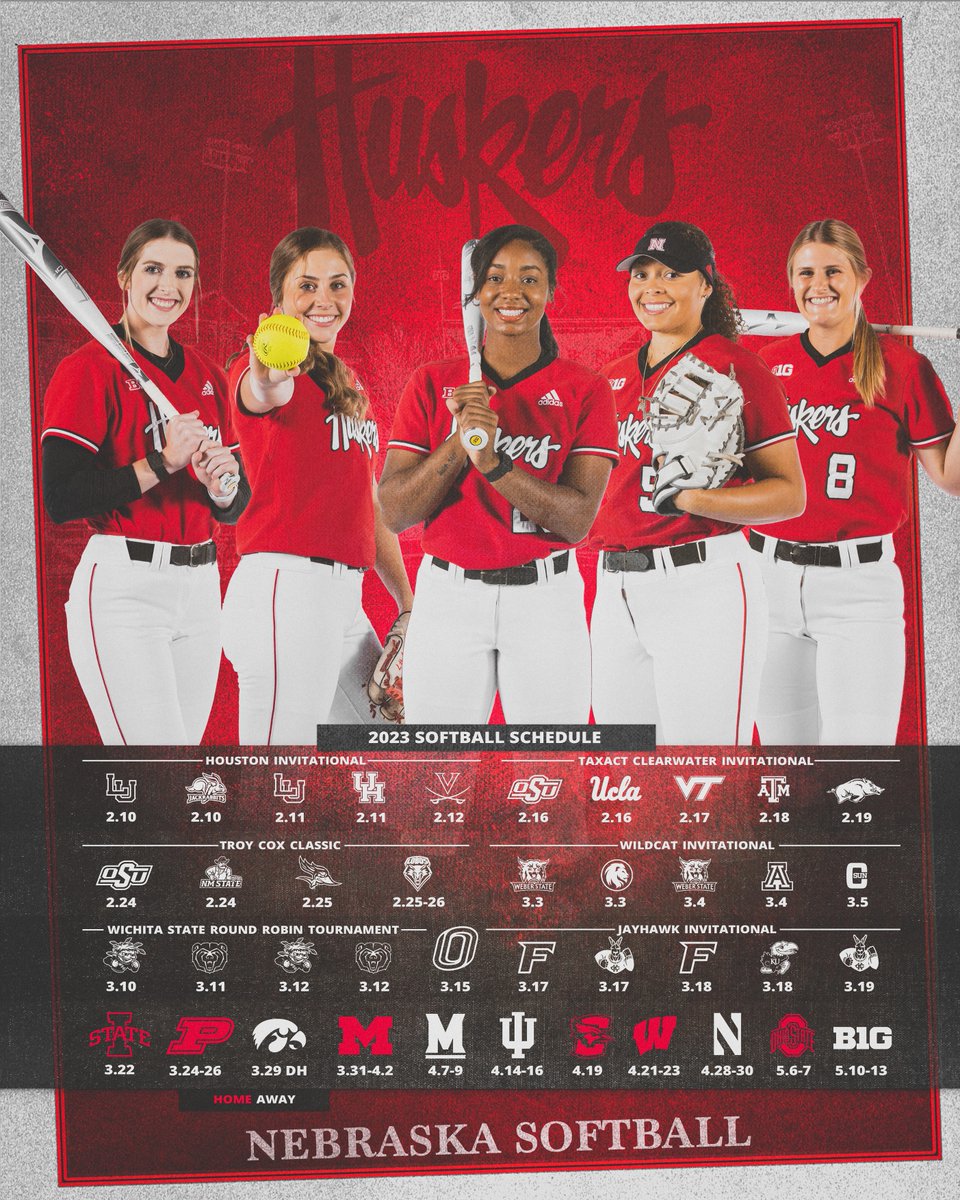 Nebraska Softball tweet media