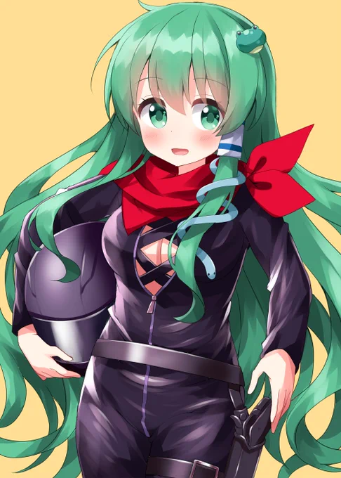 #深夜の真剣お絵描き60分一本勝負 東風谷早苗 