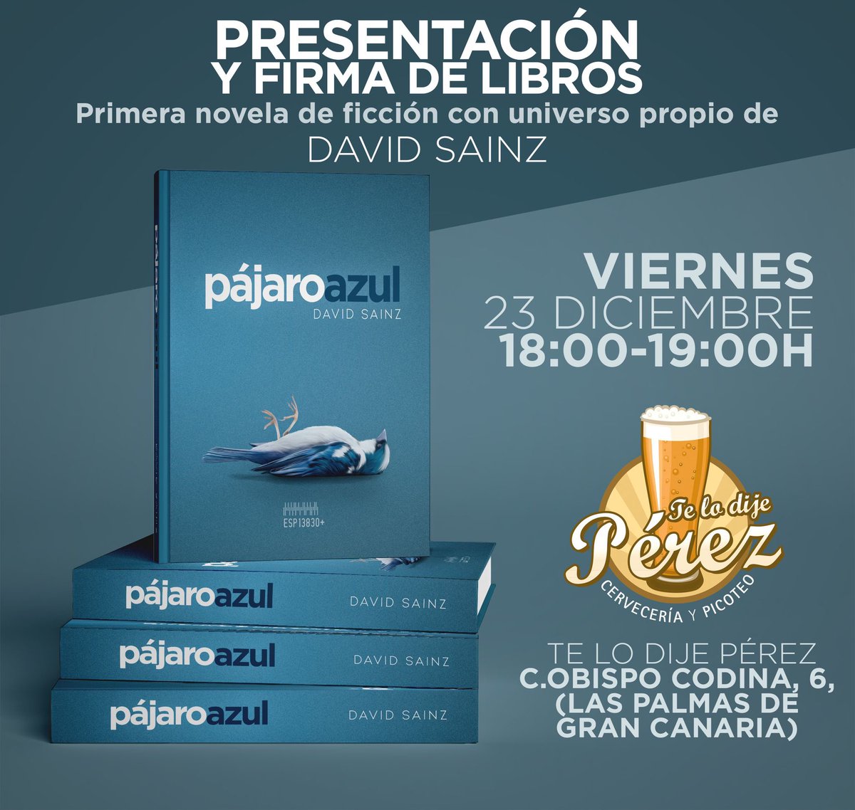 Esta tarde en Las Palmas de GC!!!! Venta y firma y bailes de salón.
