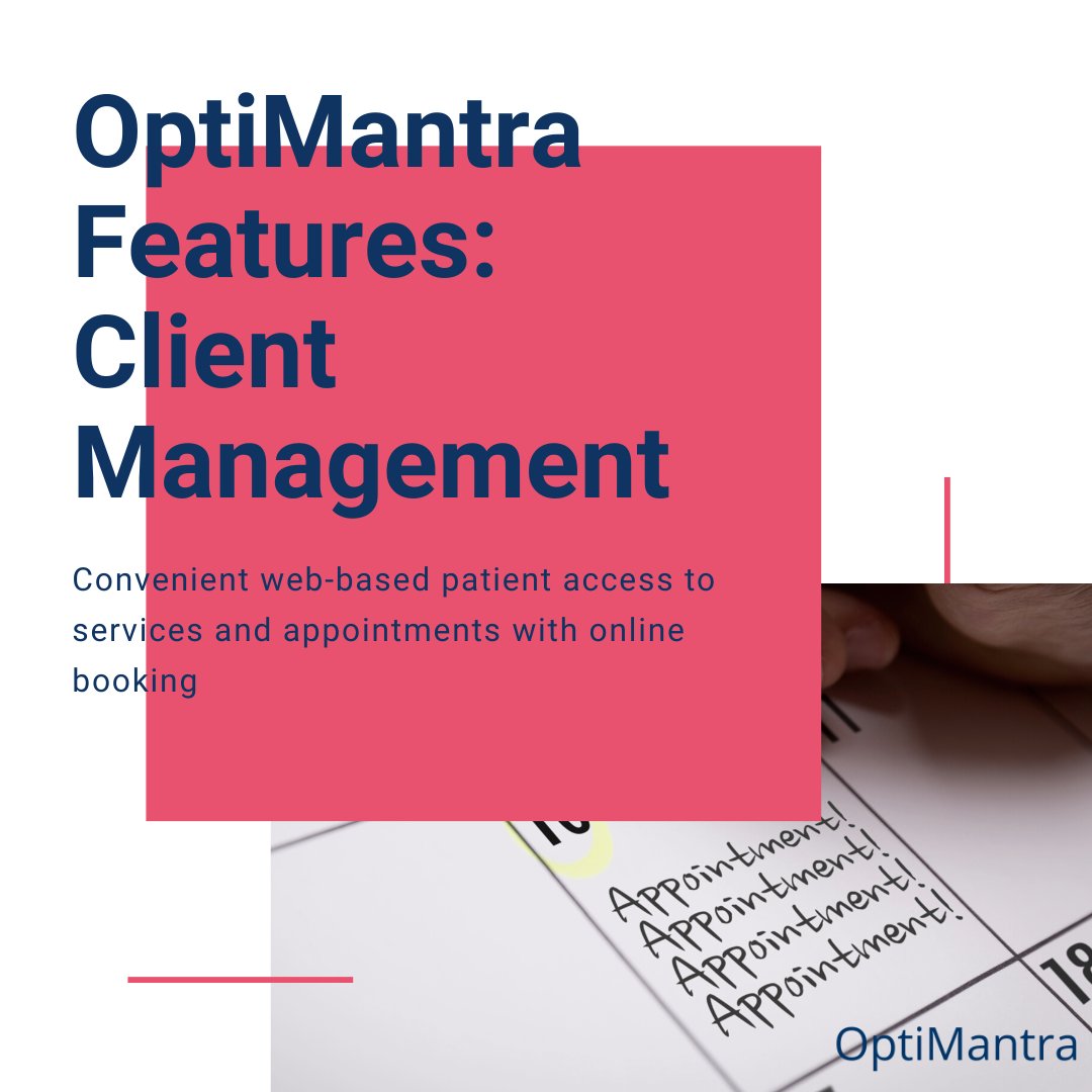 OptiMantra sends automated reminders through SMS/text and email notifications to reduce no-shows. Schedule a demo to learn more >> optimantra.com/demo.html

#EMR #Telehealth #OptiMantra