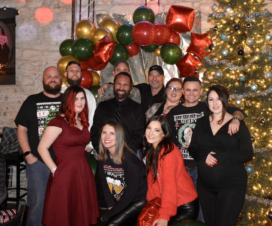 TechOnPurpose's tweet photo. In the words of the one and only Charlie Brown, "It's not what's under the tree that matters, but who's around it." And man, do these guys deliver🎄👪 🎁

We had so much fun celebrating with you and your families. The 2022 TOP Family Christmas Party was one for the books! 🎅 🥂 https://t.co/njwRd2IuKA