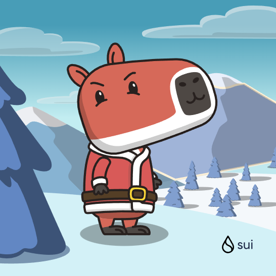 Helloman: I'm waving hello to everyone. You can meet me outside some stores. Wave me back. #CapyHolidays.