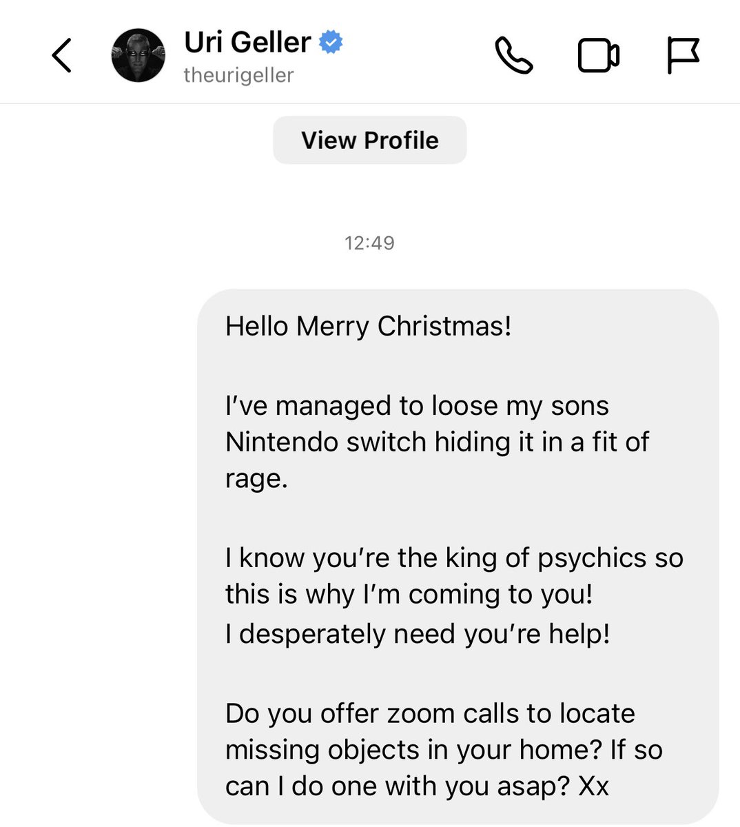 How’s your day going?

My sons Christmas present (gaming chair) is just going to be a chair at this point!

There’s only one man who can help!! 

🤞🤞🤞 come on Uri help me out!