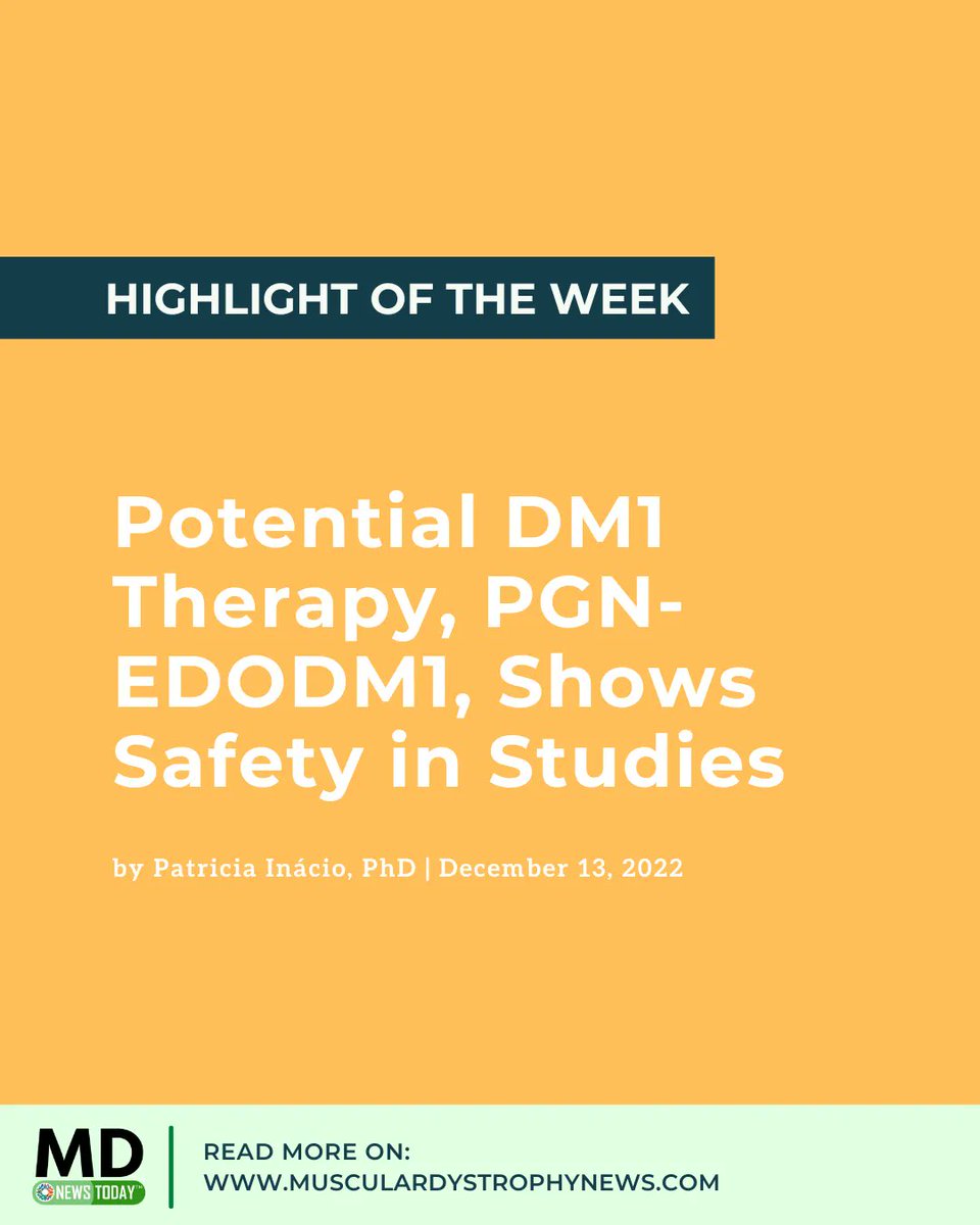 mdnewstoday_'s tweet photo. Here is this week's most-read article featured on our #MuscularDystrophyNewsToday website! Are you caught up?

https://t.co/fkHSDBBqHf

#musculardystrophy #MD #MDNewsToday #livingwithMD #MDresearch #treatingMD #MDtreatments https://t.co/Tixt2cHcq7