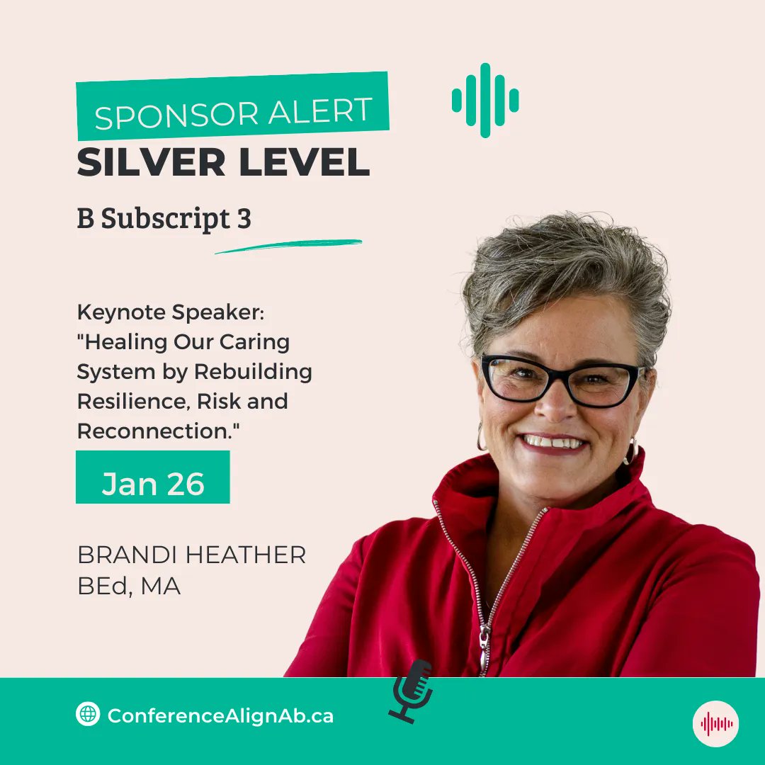 SPONSOR ALERT! B Subscript 3 is a proud Silver Level Sponsor for ALIGN'S 15th Annual Conference! Join Brandi on Jan 26 at one of our two in-person dates at Fantasyland Hotel. Learn more about our Conference, Keynotes, Breakout Sessions &amp; our Sponsors at buff.ly/3EBddKl