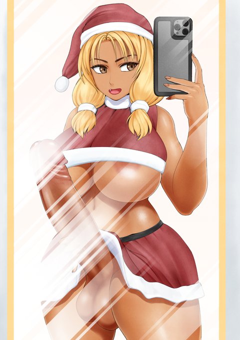 蘭香ママのサンタコス自撮り。

光反射無し&高解像度はFANBOXで。
https://t.co/Jv10VEWK2n 