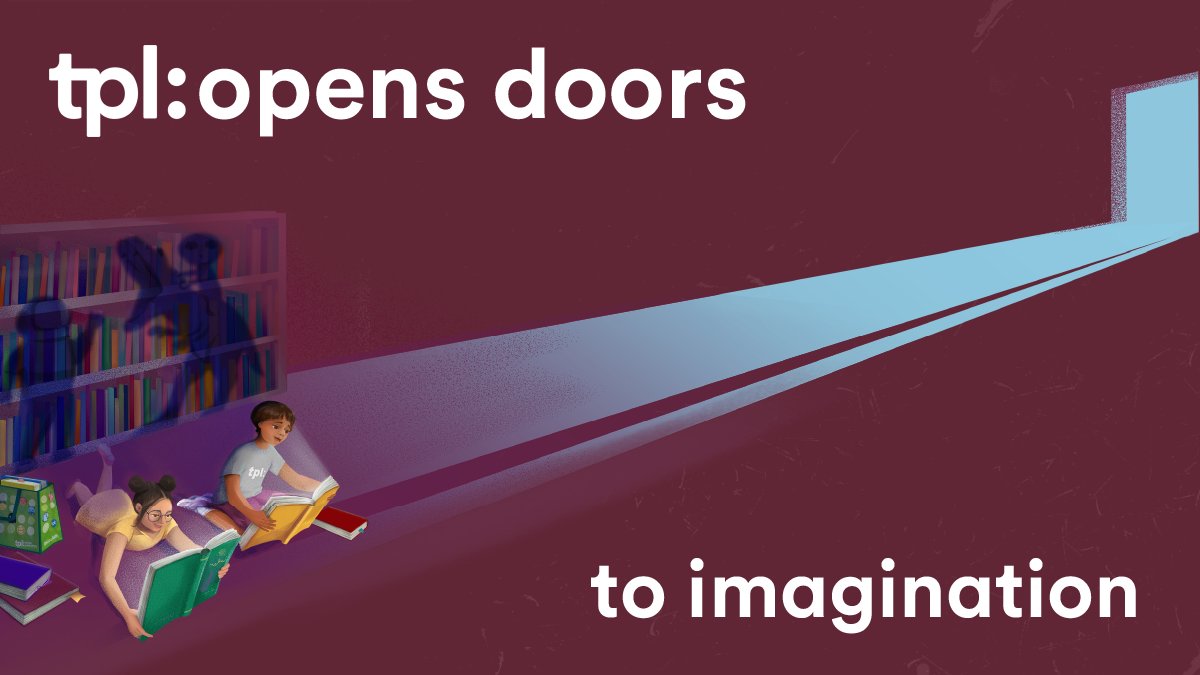 Dream big. Nurture your child's love of reading. Learn more at tpl.ca/opensdoors. #TPLOpensDoors