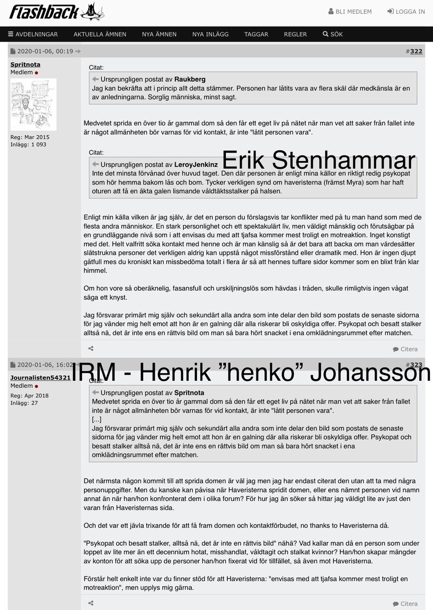 Wazardd's tweet photo. @IvanAlmrot @magnus_esser @easedrop @cSvanstromer Kan inte någon vuxen, som mamma Birgitta Eva Ingegerd Svanströmer på Calvea AB och Tradaq AB, dra Christoffer Svanströmer i örat för att han uppmuntrar näthatarna? Här är @interasistmen-Henko och Erik Stehammar i farten 2020. År av trakasserier &amp; näthat.

https://t.co/t7UuYrSlzG https://t.co/37t05mlFBw
