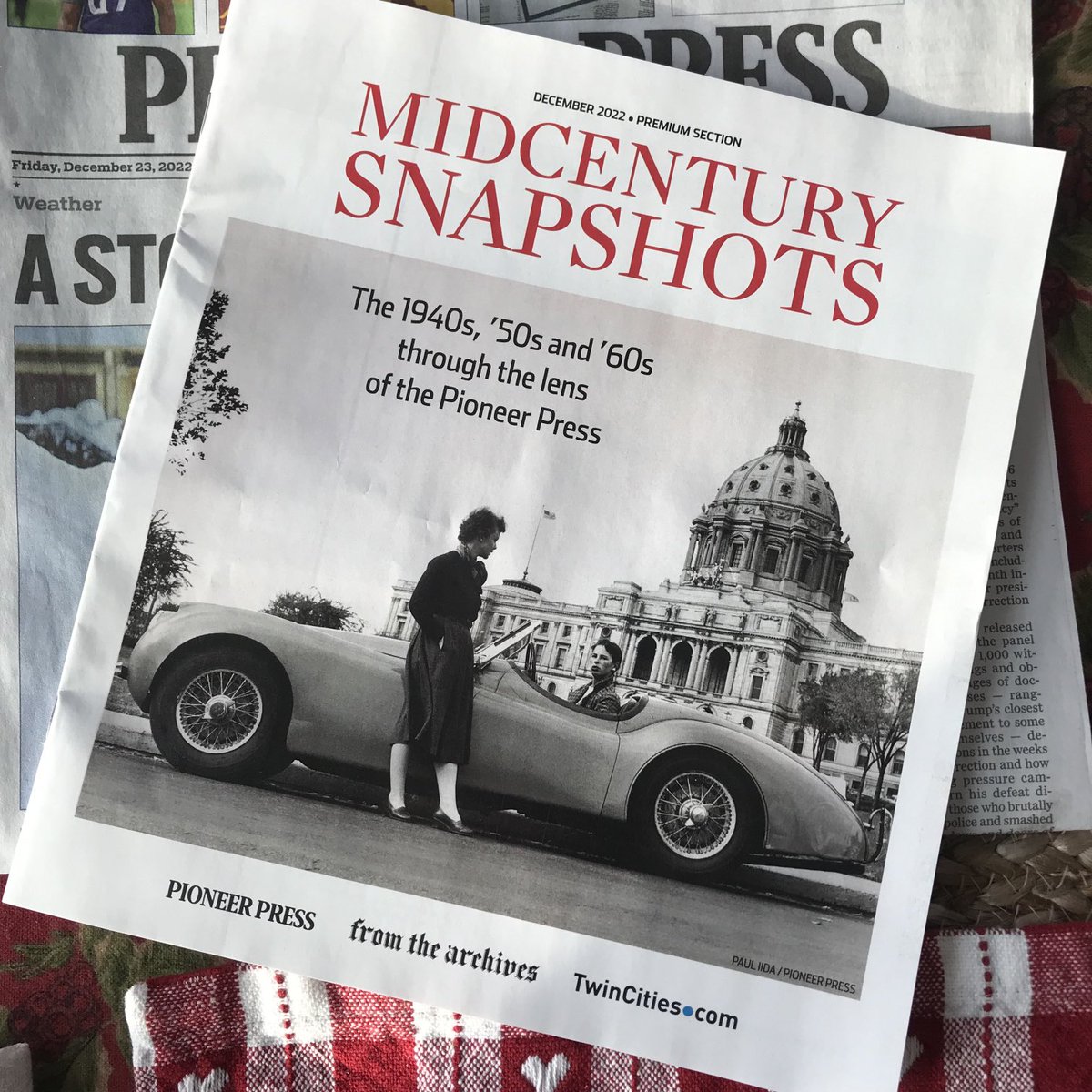 Cool special section in today’s ⁦Pioneer Press⁩