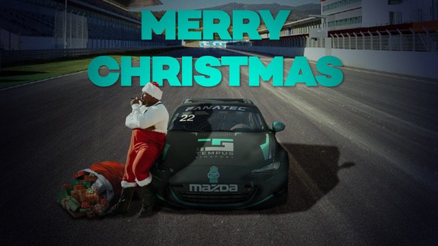 tempus_simsport's tweet photo. Rare fotage of santa having a break between deliveries. No worries kids, presents are going to be delivered faster this year!! 😏

We wish a holy Christmas for our drivers, partners and everyone involved in this amazing evolving market! https://t.co/YVesD1cbsu