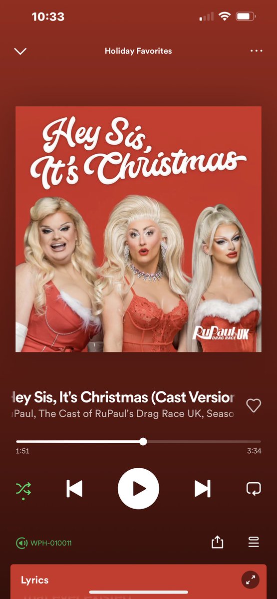 Don’t y’all forget about this bop from last year. It should be in everyone’s holiday playlist. @EllaVaday @kittyscottclaus @krystal_versace