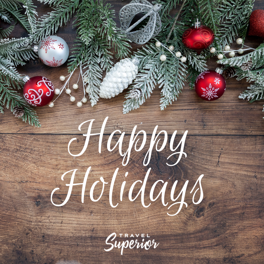 TravelSupWI's tweet photo. Wishing you a warm and wonderful holiday season! Happy holidays!

#TravelSuperior #Events #LocalEvents #SuperiorDouglasCounty #LakeSuperior https://t.co/y1q3xabsVO