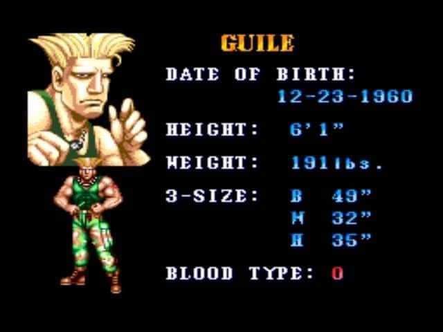 Feliz cumpleaños Guile de #StreetFighter que en el día de hoy cumple 62 años!!🎊🎉✨🕹️

Guile es un Mayor de la Fuerza Aérea Estadounidense, un talentoso piloto y combatiente con un gran sentido del deber y la justicia. Junto a sus amigos combate las fuerzas del mal.