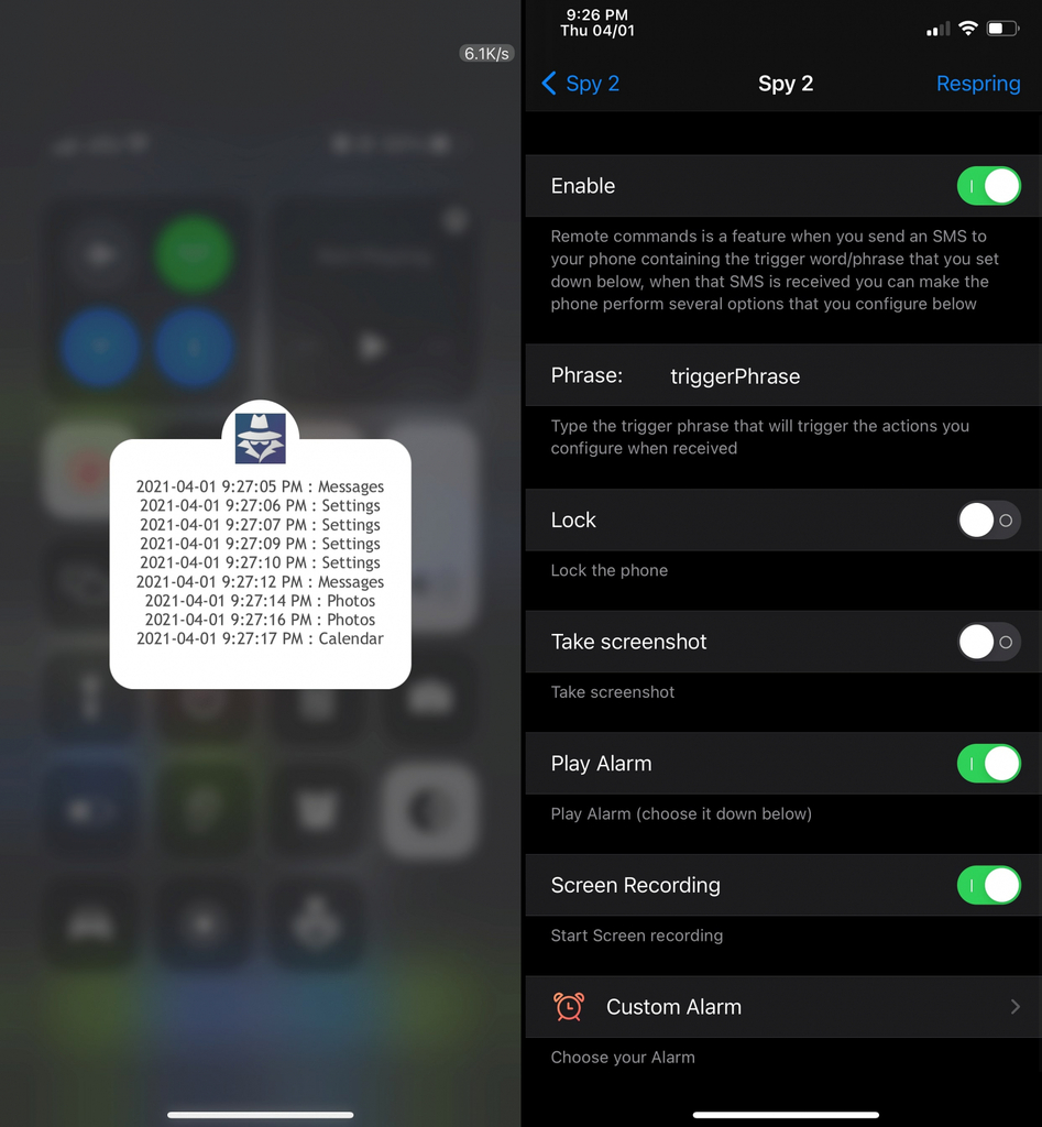 HackYouriPhone (HYi) Repo tweet media