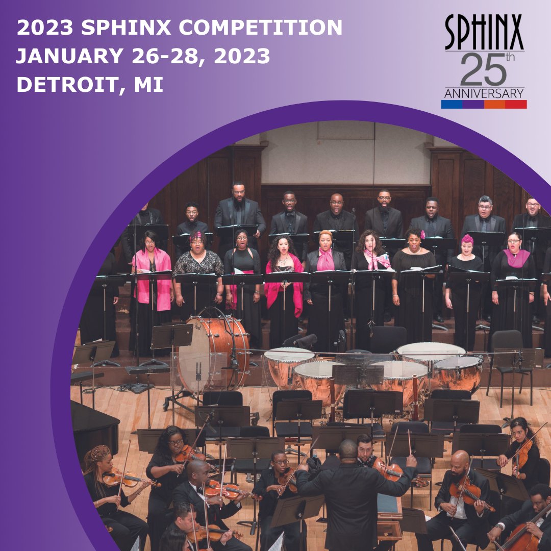 Registered for SphinxConnect LIVE in Detroit? Stay a day longer and see the Sphinx Symphony Orchestra and Exigence Vocal Ensemble perform at the legendary Hill Auditorium in Ann Arbor on 1/29 at 2 pm! Tickets are available at bit.ly/UMSSphinx.