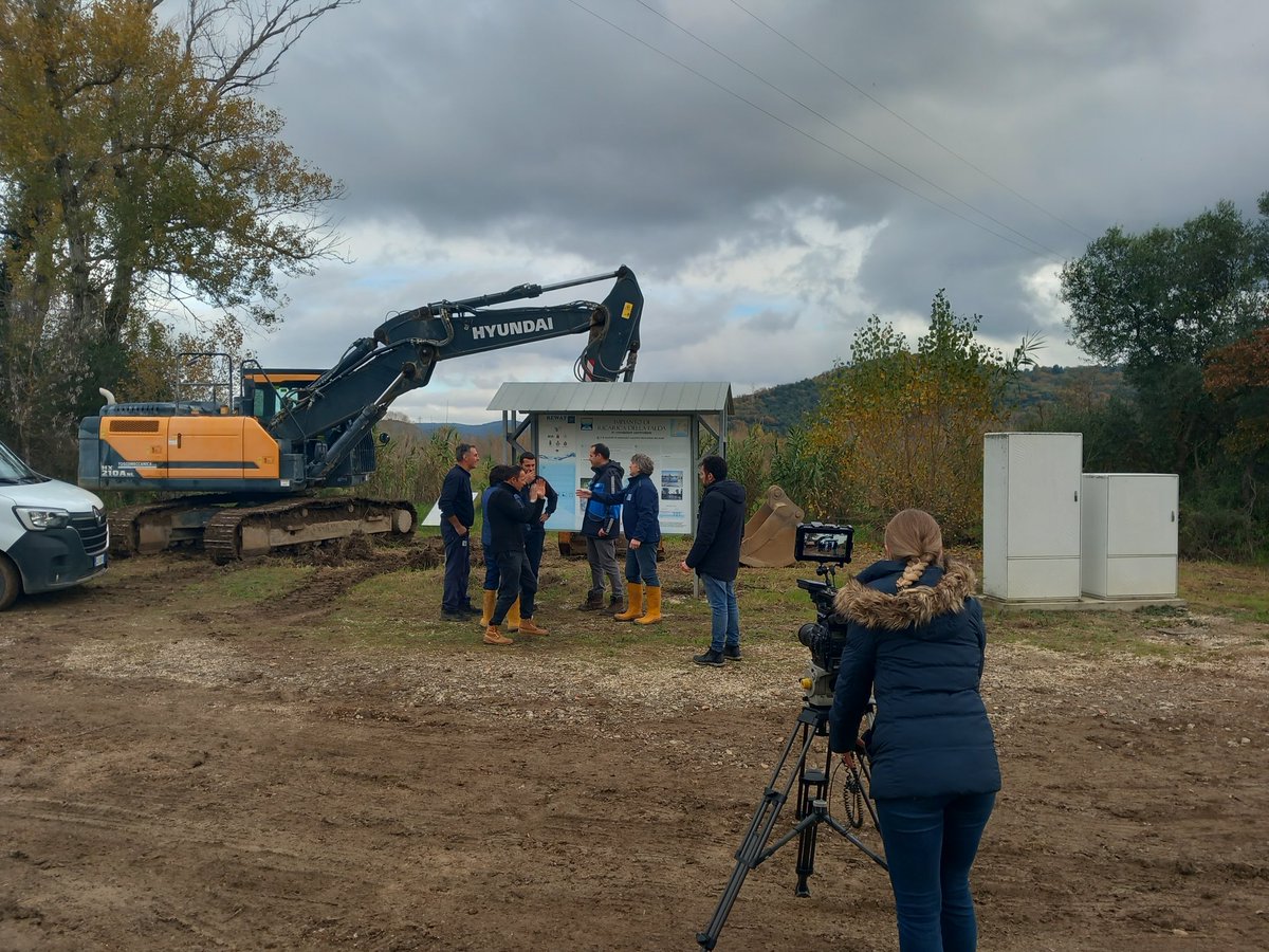 rudy_rossetto's tweet photo. Yesterday works 4 enlarging the #Suvereto managed #aquifer recharge scheme started to infiltrate more than 2Mm3/y of #water!Well done #liferewat & #consorzio bonifica #Toscana Costa. @ScuolaSantAnna @H20EU @IAHItaly @LIFEprogramme @EU_ENV @UN_Water @iahgroundwater @WorldBankWater https://t.co/H9eBlMMggz