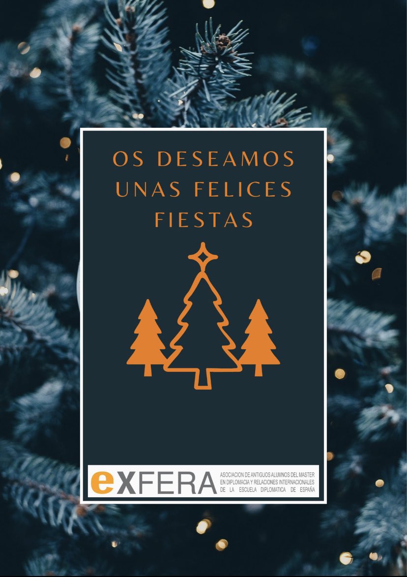 Exfera_Alumni's tweet photo. 🎄Desde @ExferaAlumni nos gustaría desear unas Felices Fiestas y un próspero año 2023!🎉 Confiamos en seguir creciendo a vuestro lado, porque juntos somos mejores! https://t.co/i5FWT5Sg13
