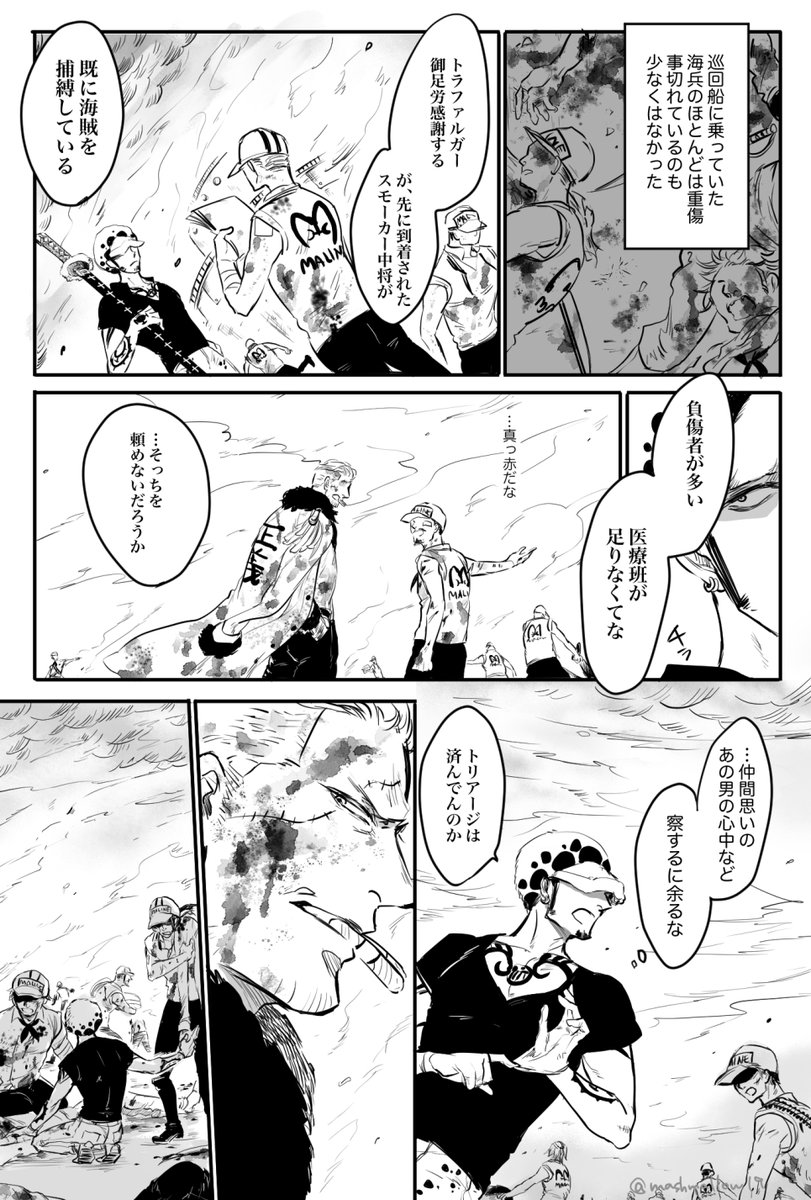 二人だけしか知らない日 スモロ(1/2)
※流血表現注意 