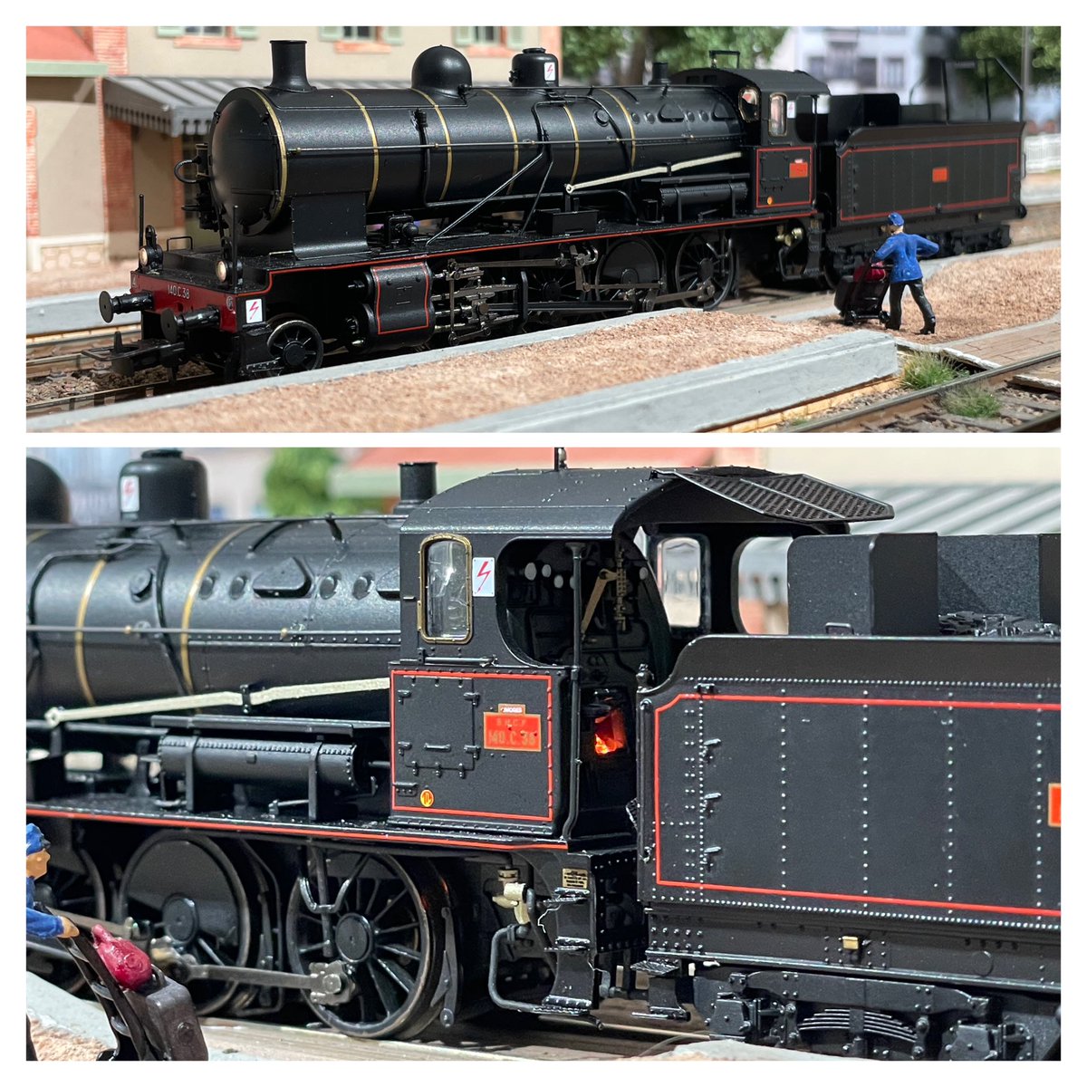 #140c

Les 140 C 38 de chez #jouef sont arrivées à l'instant en analogique et en DCC Sound, mais en petite quantité 😅

👉🏻 bit.ly/140C38JOUEF

Très belles fêtes de fin d'année à tous 🎄

#trainminiature #modelismeferroviaire #modellbahn