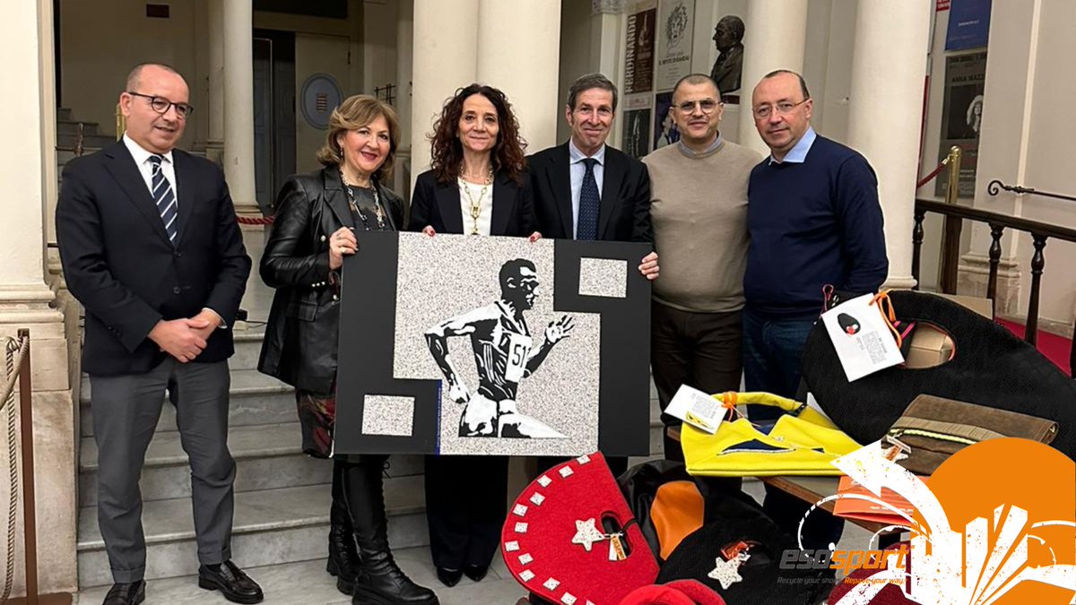 Nel 2023 a #Barletta nascerà la #PistadiPietro dedicata al grande #PietroMennea. Una pista, di 60 mt realizzata con pavimentazione ottenuta dal riciclo di scarpe sportive, grazie alla collaborazione con Comune di Barletta, Fondazione Mennea e Base Protection Srl Unipersonale.