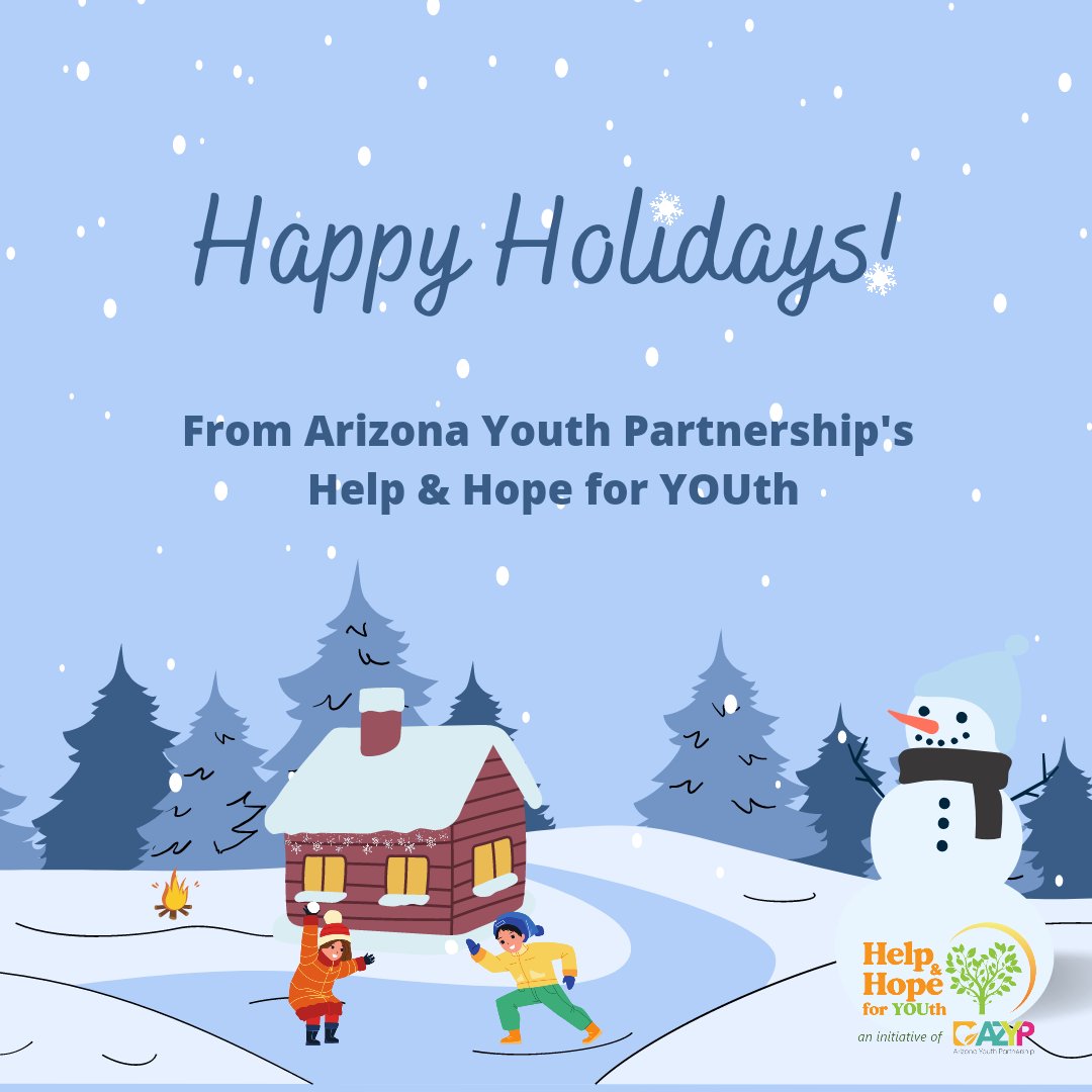 HelpHopeYOUth's tweet photo. Wishing all a wonderful holidays! Enjoy it doing what you love. For some people, the holidays are a difficult time. Take a look at https://t.co/XLsVCU5gN8 for mental health resources and find what is available over the weekend. We look forward to seeing you all in the new year!☃️ https://t.co/wwBlNIeefs